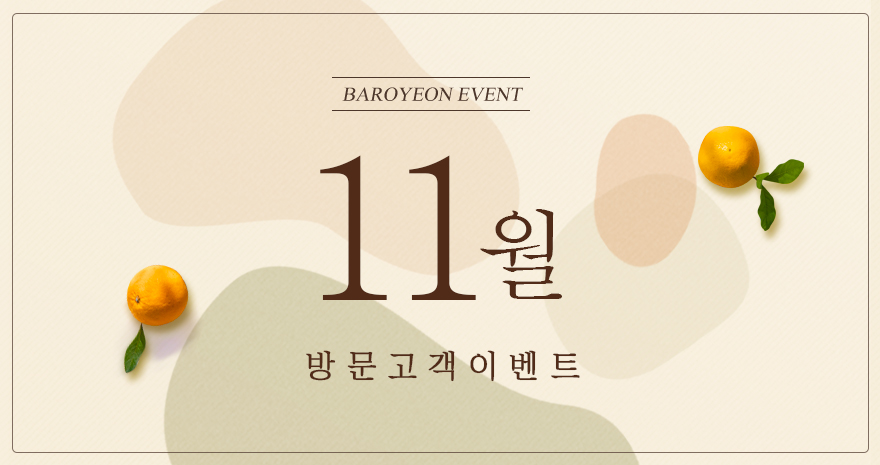 11월 방문고객 이벤트